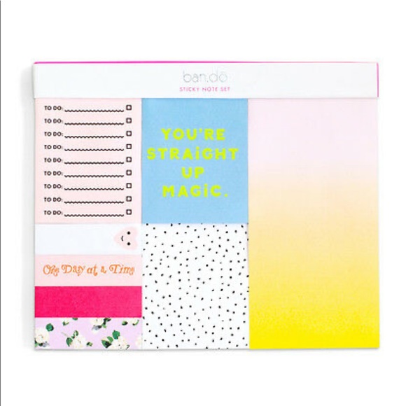 ban.do Other - Ban.do Sticky Note Pad